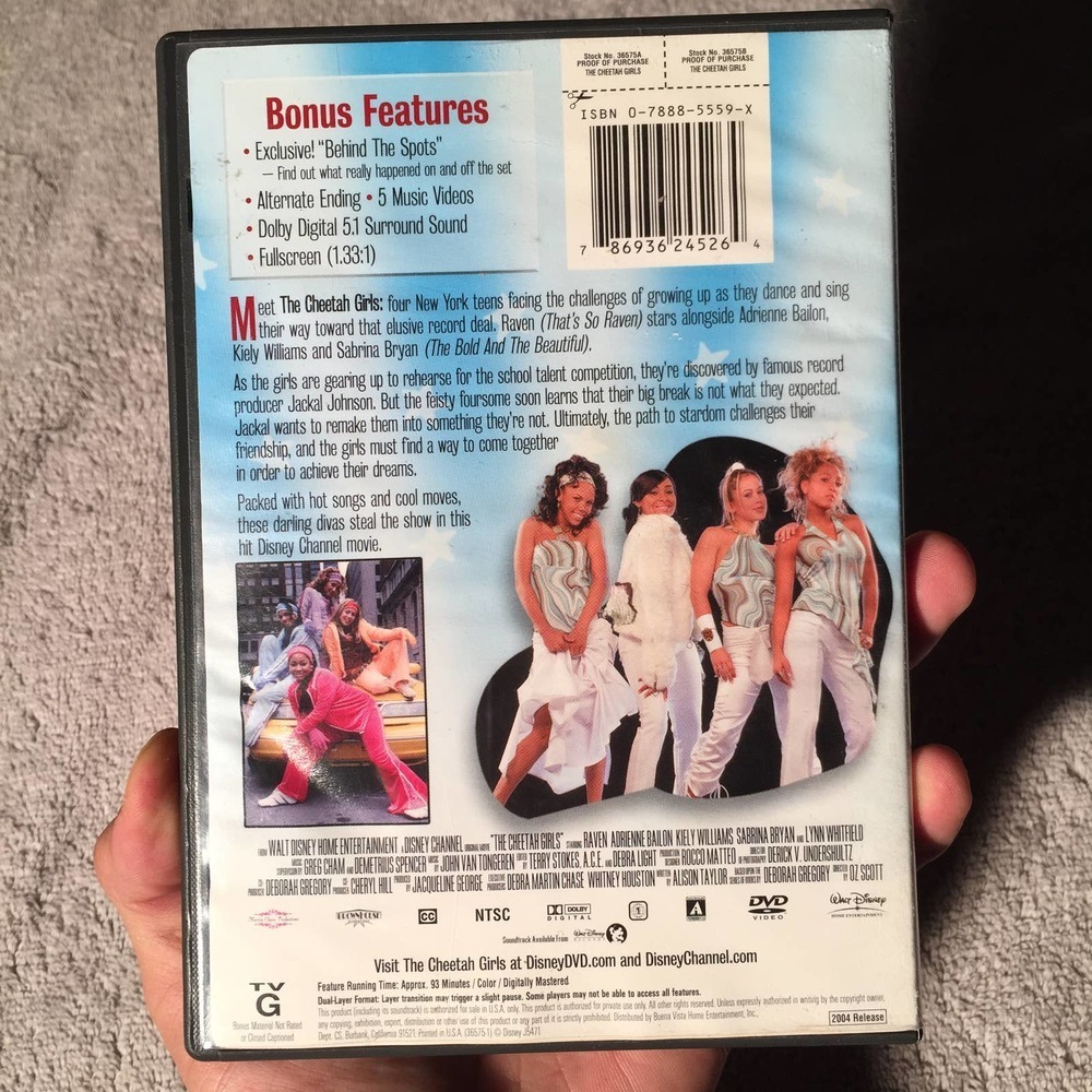 The Cheetah Girls - DVD Movie - Picture 4 of 4